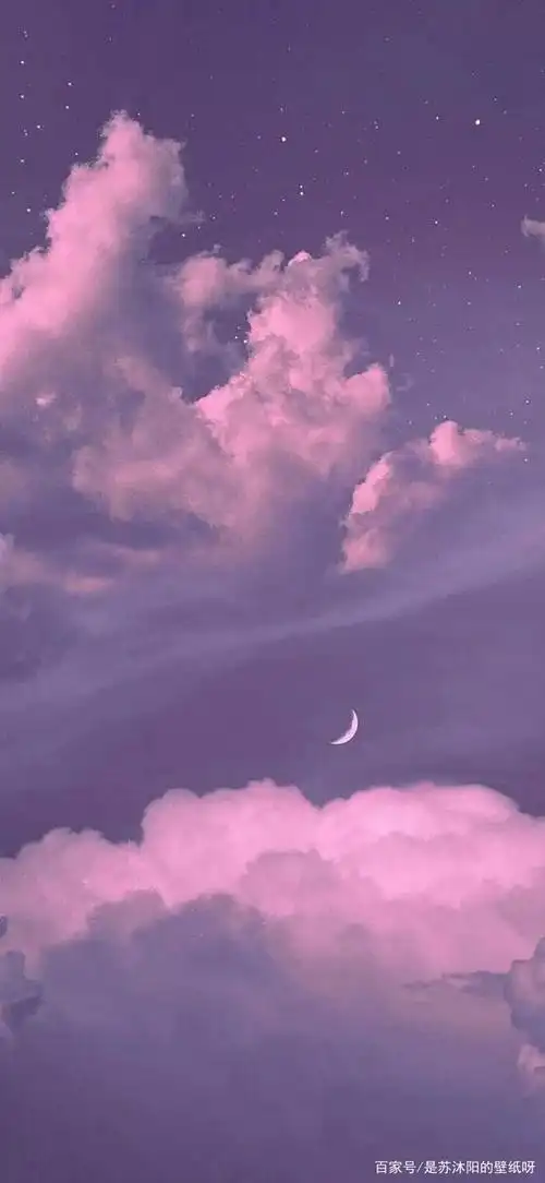 「唯美星空系列壁纸」这粉红色的星空也太少女心了吧!