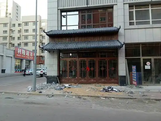 仿古门头树脂瓦