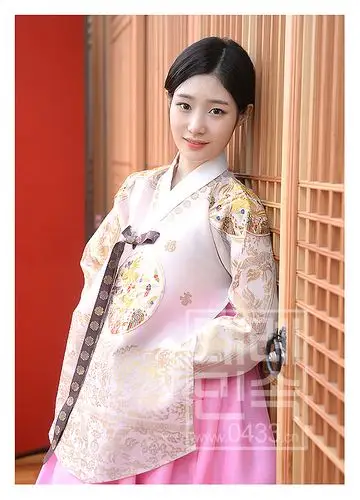 韩服韩国进口洋缎子唐新娘烫金古代宫廷h-t01222民族服装