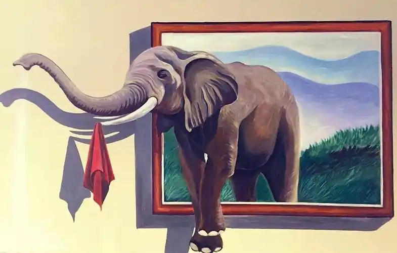 美术课堂|从3d墙绘中汲取灵感的美术课