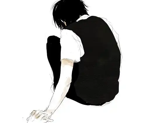 求动漫男人物背影高清图片 ,,没高清,标清也行,就是要那种双手插着