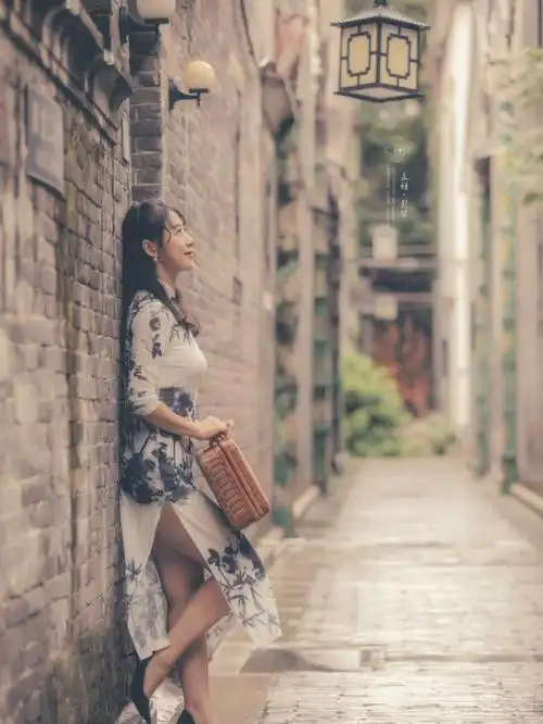 聚龙古村旗袍人像拍摄