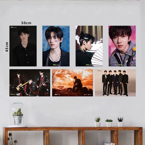 tnt时代少年团大相片冲印定制丁程鑫刘耀文明星照片高清打印自粘