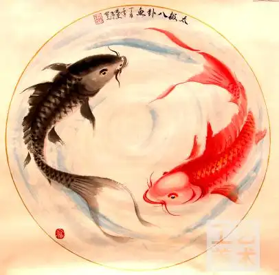 美术世界 书画综合作品 > 正文 广西牡丹花王子林庆平:双鱼演绎太级