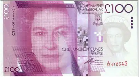 谁能给我最新的一百英镑的图片