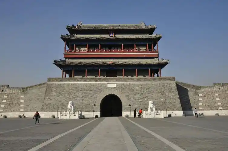 老北京城中轴线明清建筑