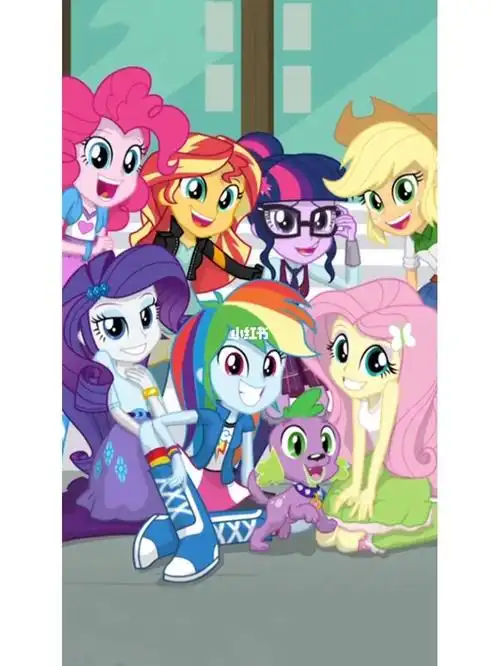 在小马宝莉和小马国女孩有几个是90后的