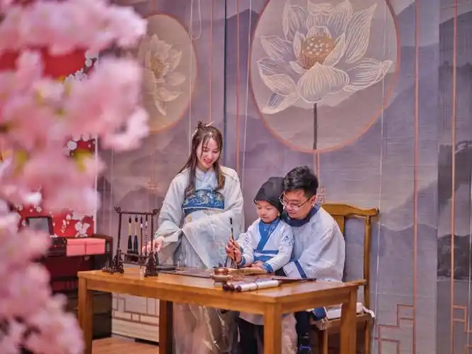 一家藏着汉服体验馆的酒店