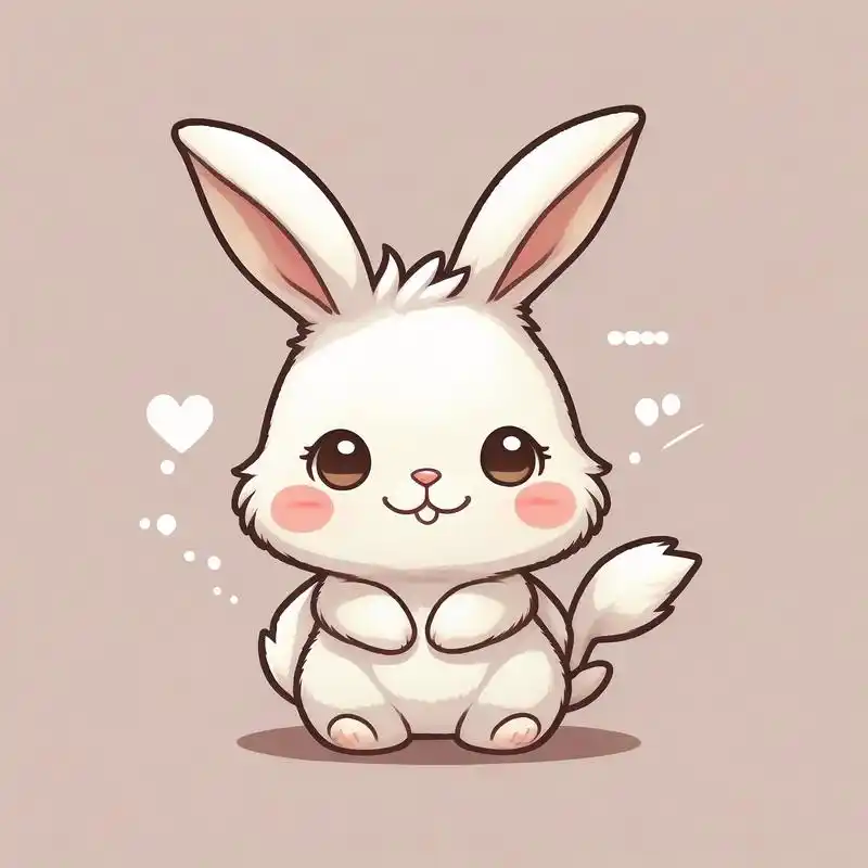超可爱的兔子头像来啦92
