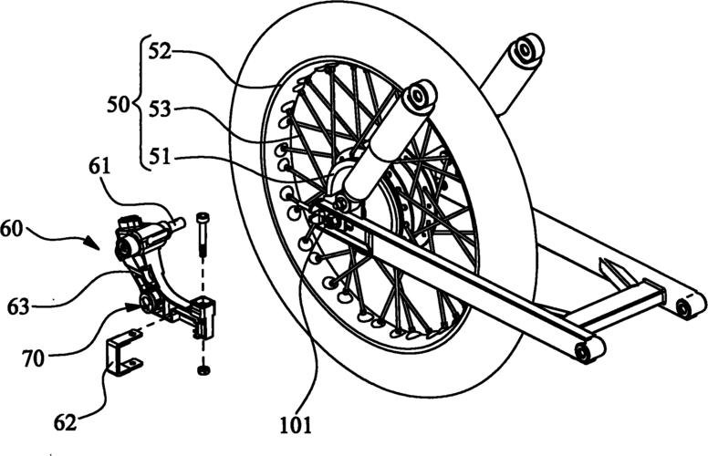 cn102060063a_摩托车后轮锁安装固定结构失效