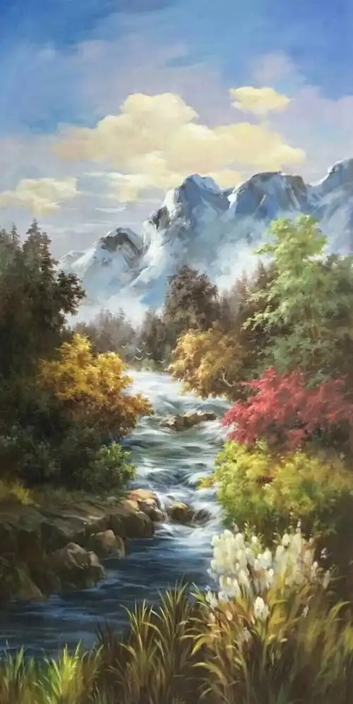 中国著名书画家张权开的作品欣赏