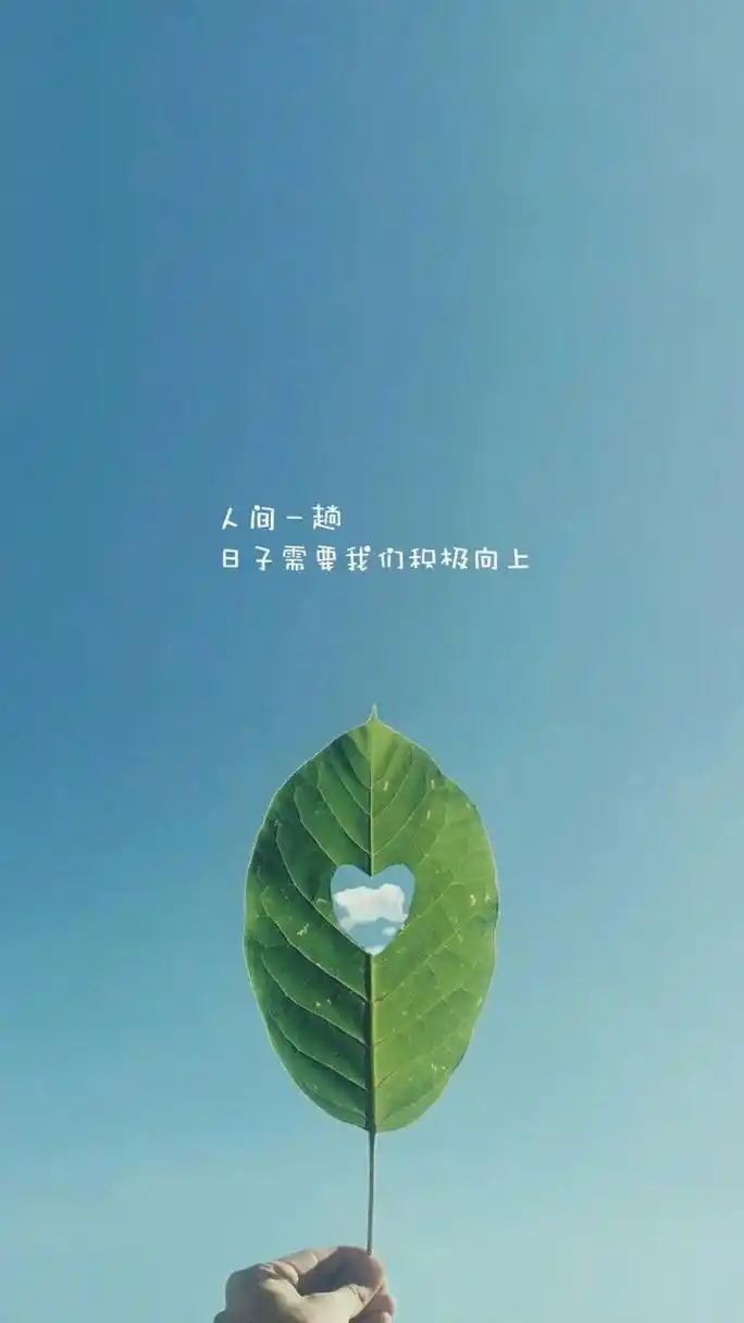 人间一趟, 日子需要我们积极向上. 676767