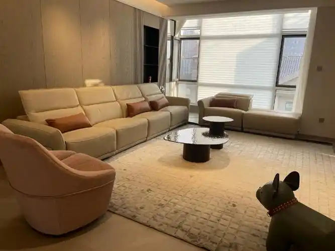 地毯送货,北京350平米别墅,东2环富力公馆