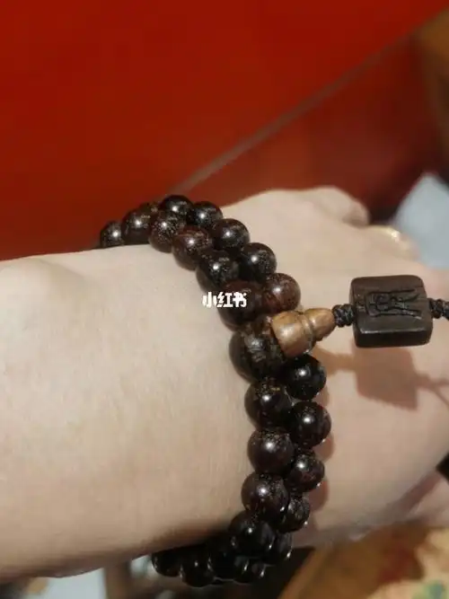 谭木匠正品礼盒ztm手珠平安小叶紫檀手串紫