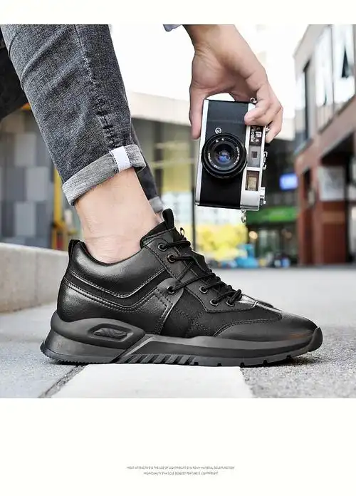 高尼内增高运动鞋6/8cm超轻透气隐形男士增高鞋126828b-6