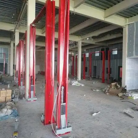 龙门举升机汽车升降机汽车双柱龙门举升机升降机双缸支持-阿里巴巴