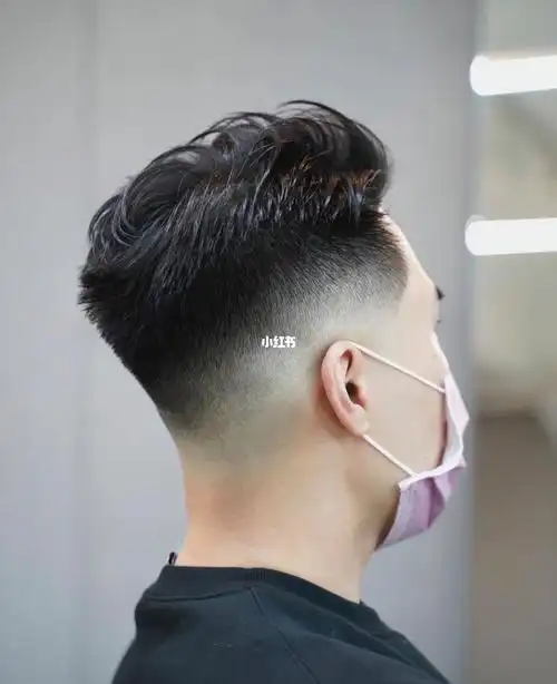 三七侧分雅痞油头