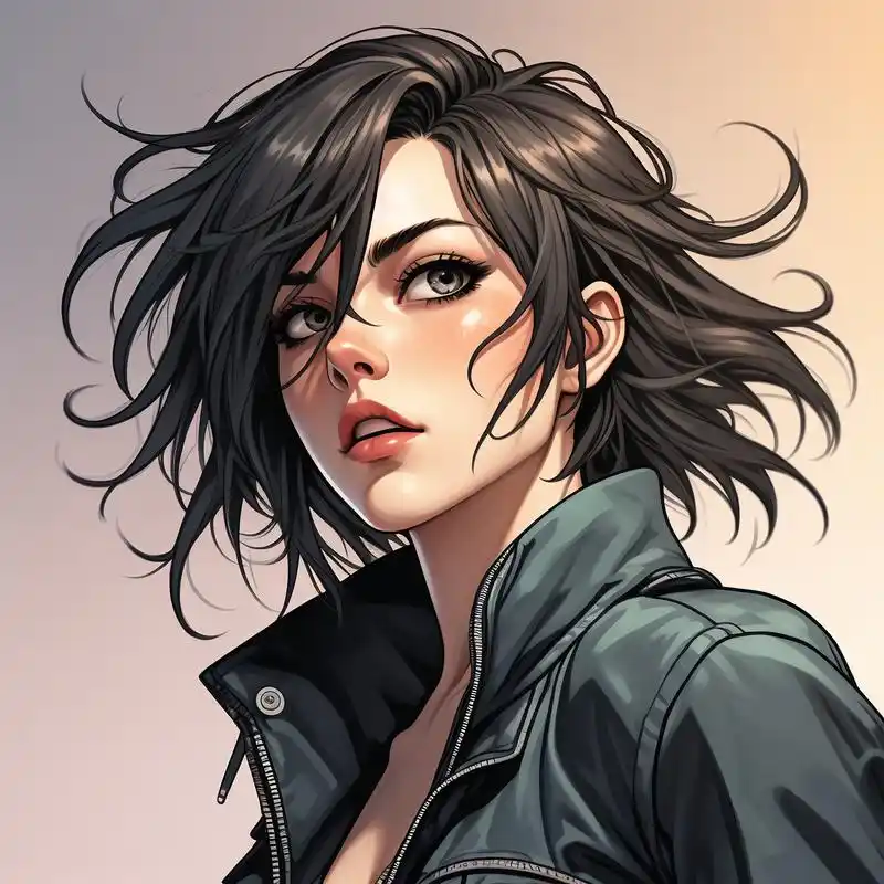 孤独摇滚头像05漫画风格超酷 孤独摇滚的漫画风格头像来啦!