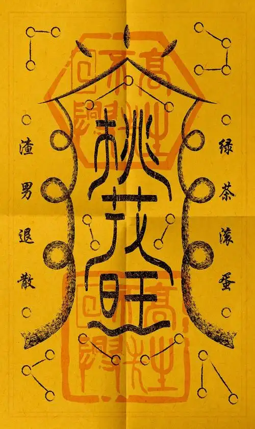 好运加持17款桃花旺字体设计