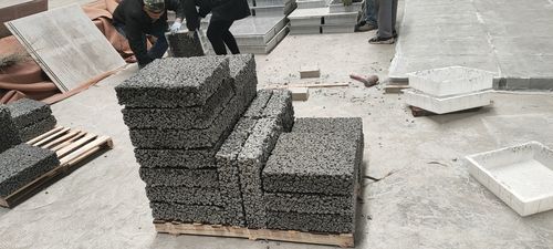 无砂混凝土透水板 高铁路面桥台 渗水基础 渗水板 排水管 现货