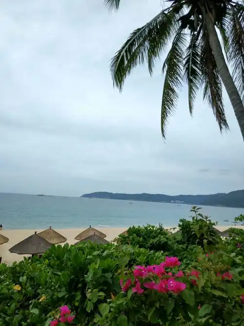 五月的亚龙湾,美丽的三亚景色.