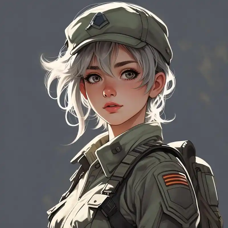 💪女兵风采头像🎖️