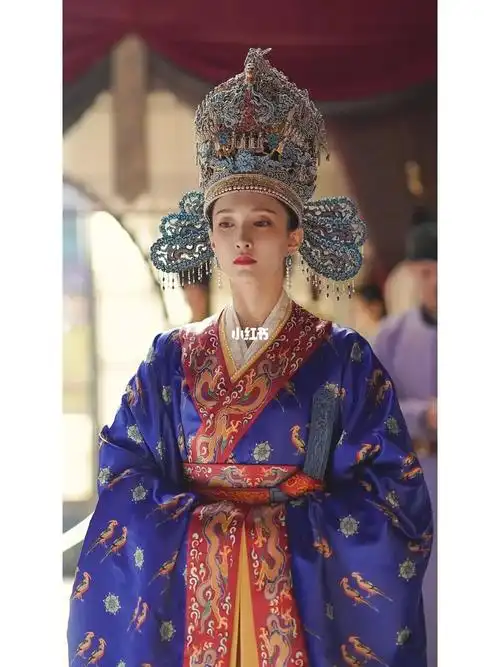 宋朝皇后装复原《仁宗后坐像》