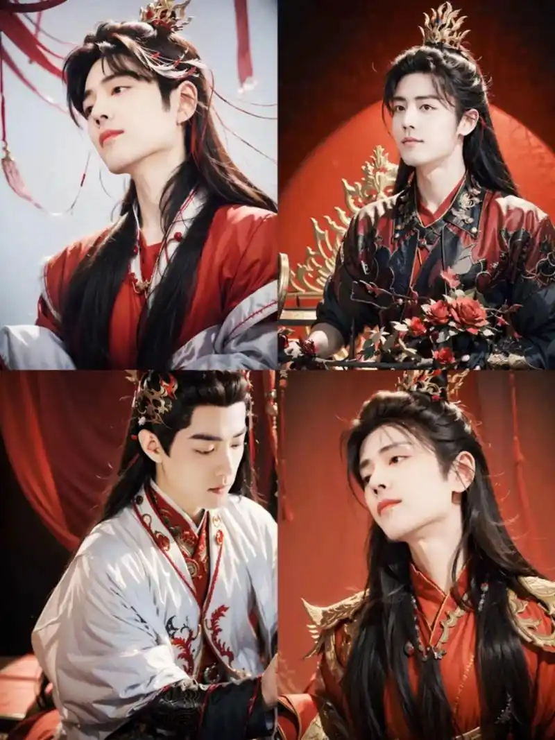 公子世无双,爱了……#肖战红衣 #肖战 - 抖音