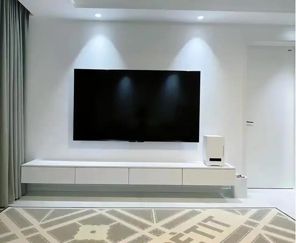 想要的38款悬空电视柜,经典可以参考