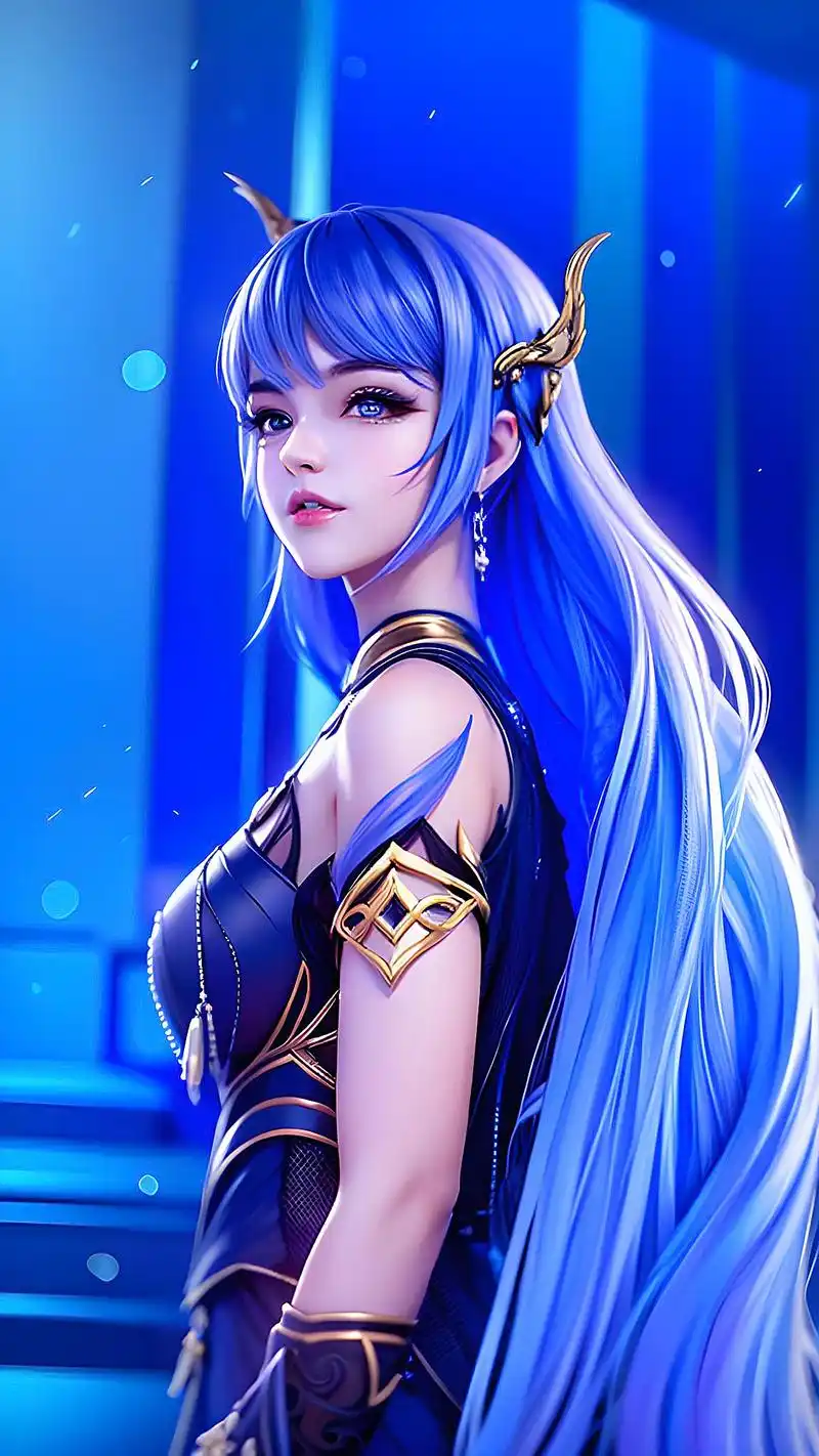 动漫壁纸神印王座圣采儿4k超高清手机壁纸