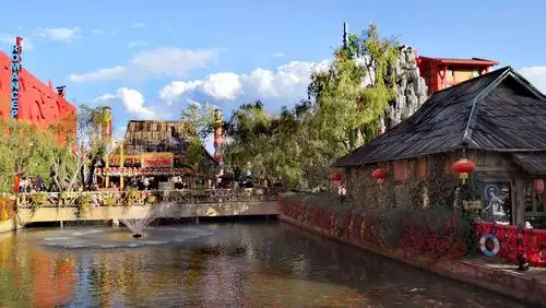 丽江千古情景区