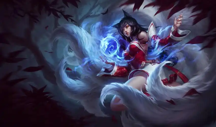 ahri,英雄联盟,阿狸壁纸,阿狸原画,阿狸皮肤
