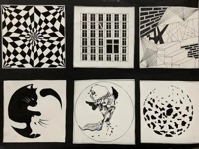 带你发现二维形态构成的美