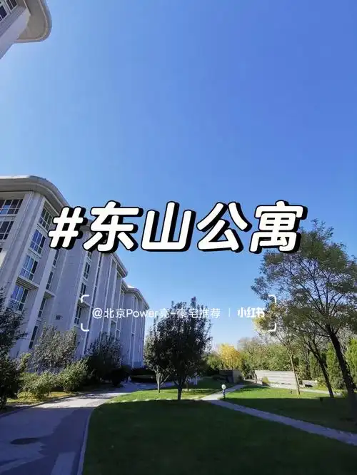 明星豪宅东四环低密矮板大平层东山公寓