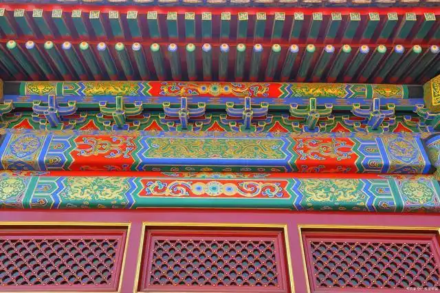 古建彩绘,寺庙装饰彩画