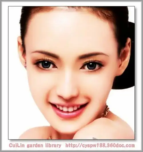 美女标准脸之美