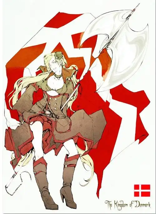 【aph 黑塔利亚 拟女图】丹麦