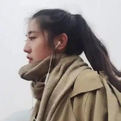 高清女生头像 唯美 长发 背景 小清新 意境 她回眸一霎那 似极了旧时