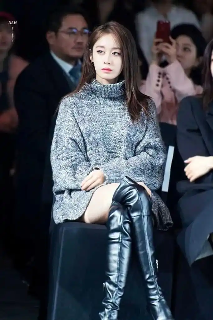 好看的明星长靴#长靴 #长靴控 #tara皇冠  - 抖音