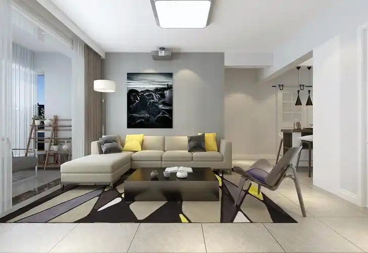 现代简约风格的装修风格迎合了年轻人的喜爱,都市的忙碌生活,早已经让