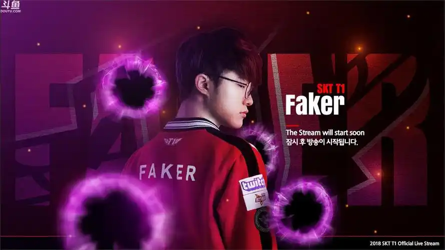 赛场失意直播得意,faker热度暴涨3倍成斗鱼新一哥