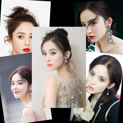 海报贴画美女明星演员身材苗条古力娜扎人物装饰图片大幅背胶壁纸