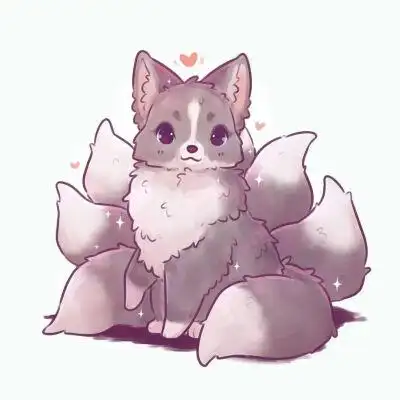 动漫头像 九尾狐 团头图片源于微博id:seevan奢问 wx公众号:情侣头像