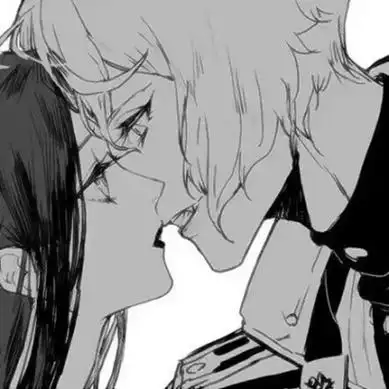 冷酷压抑黑暗血腥系情侣头像