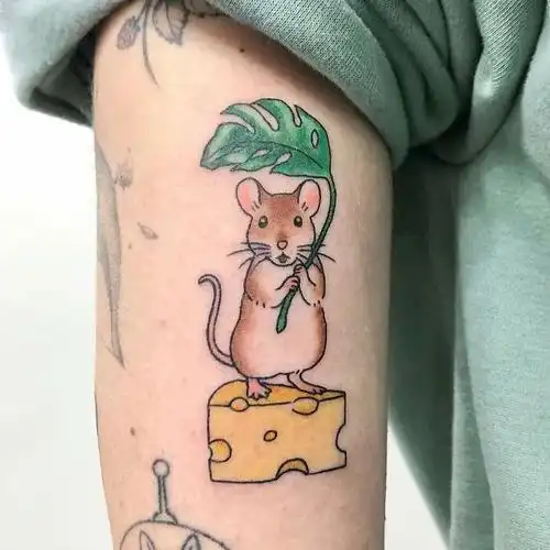 15个俏皮纹身图案,可爱的小绿蛙,可能会把你的心萌化