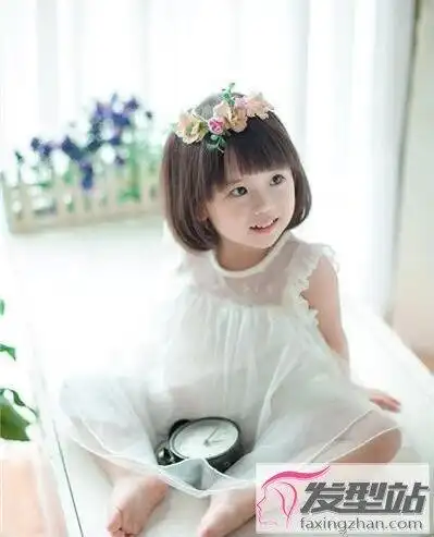 几十款小女孩发型短发非常可爱的女童短发图片