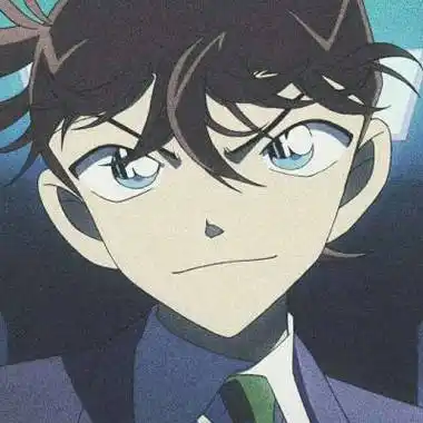 工藤新一头像帅气图片