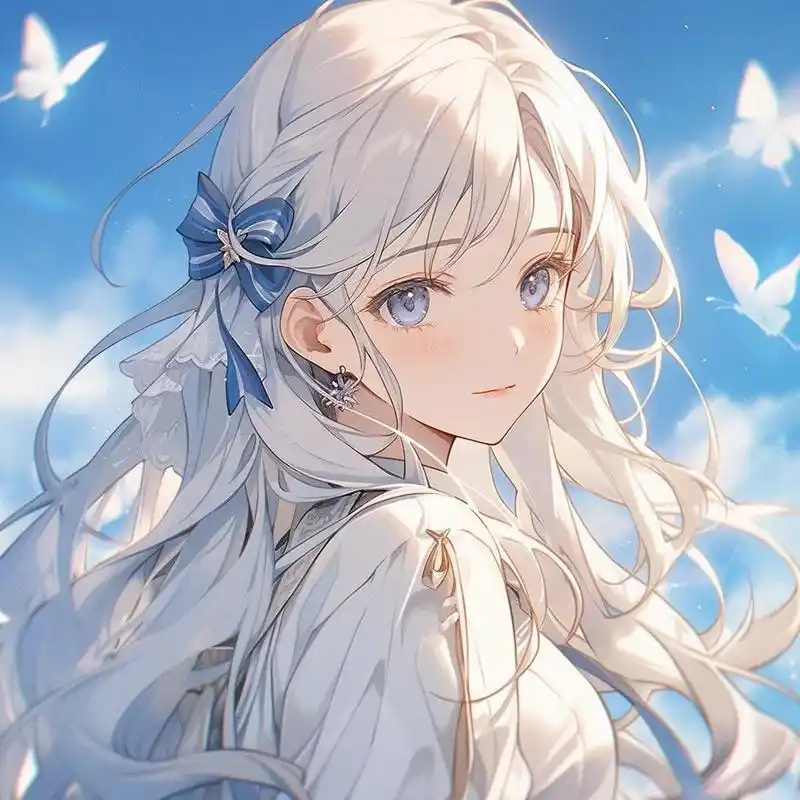 蝴蝶少女的头像,有你喜欢的吗?
