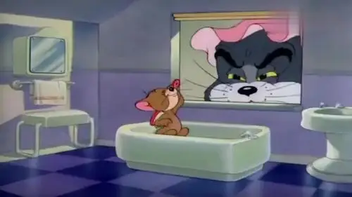 猫和老鼠汤姆偷看杰瑞洗澡把他吓得不轻汤姆太坏了