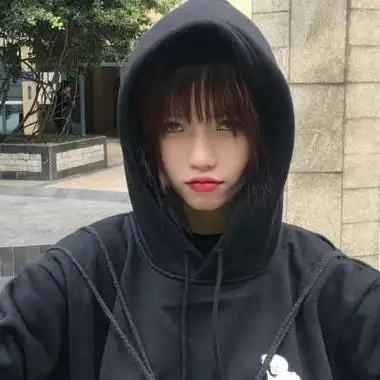 可爱女生头像真人留下的时间交给了喜欢的人